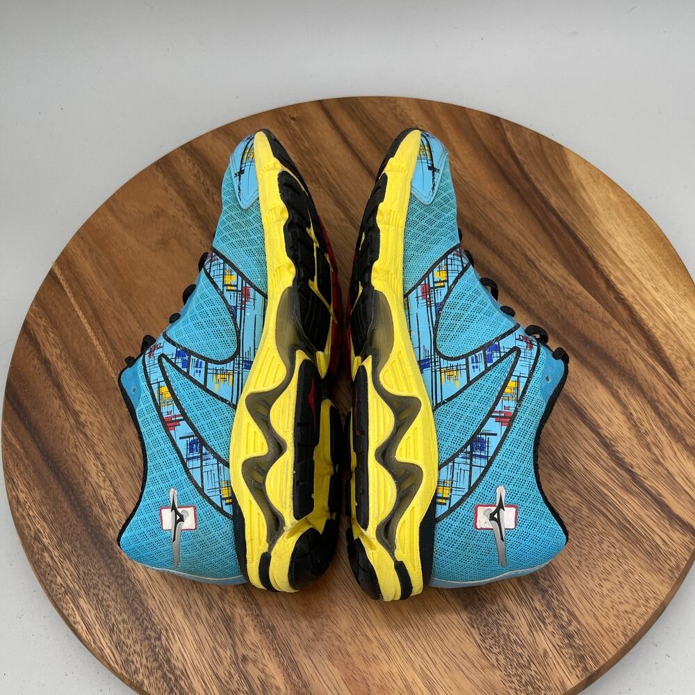Mizuno Wave Inspire 10 Shoes Womens Size 8.5 Blue Running Comfort Walking Gym - Picture 6 of 9